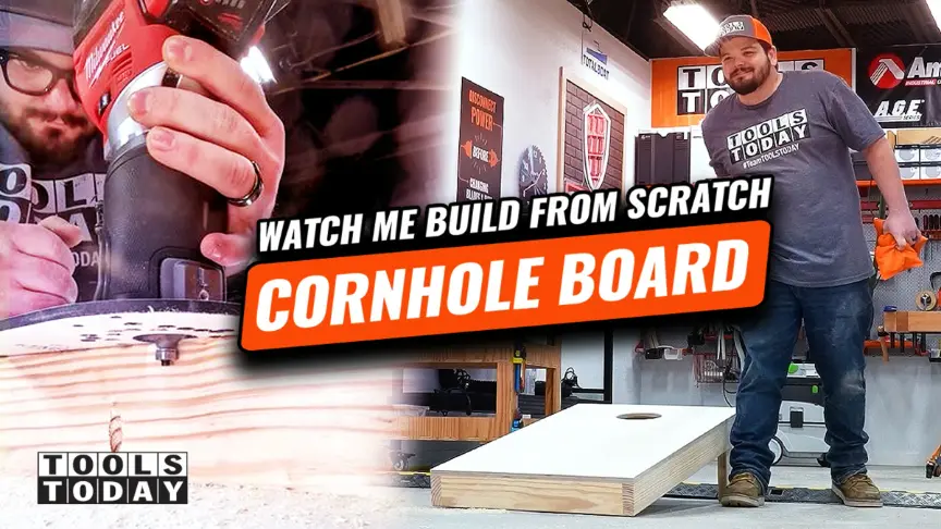 De la madera contrachapada a un tablero profesional de cornhole | ToolsToday
