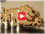 Proyecto CNC de espuma Golden Dragon 3D