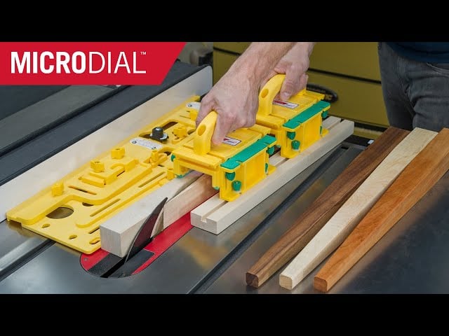 Lo último en plantillas cónicas para madera | MICRODIAL Tapering Jig by MICROJIG