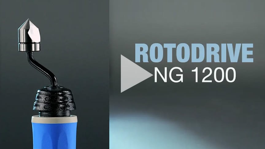  Noga NG1200 HSS RotoDrive Juego de herramientas de desbarbado manual