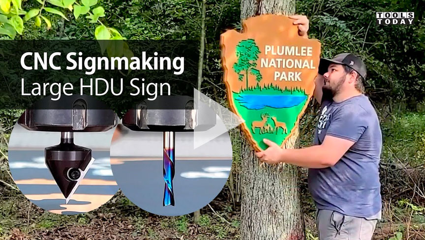 Cómo usar Oramask y Weeding Tool para hacer un cartel de Parque Nacional | ToolsToday