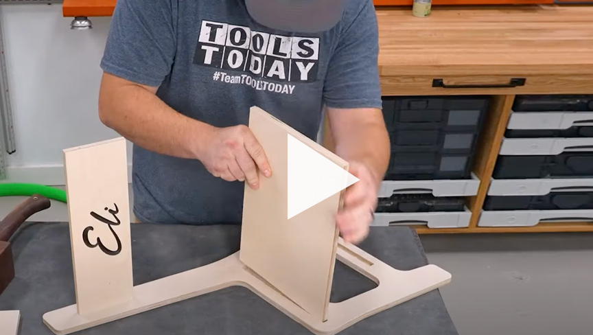 Cómo hacer una silla de contrachapado en CNC | ToolsToday Video