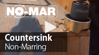 Amana Tool® #55227 Carbide Tipped, No-Mar Countersink