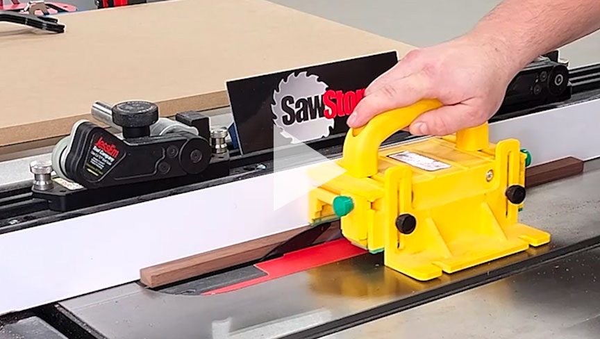 Perfect Push Stick for Thin Material